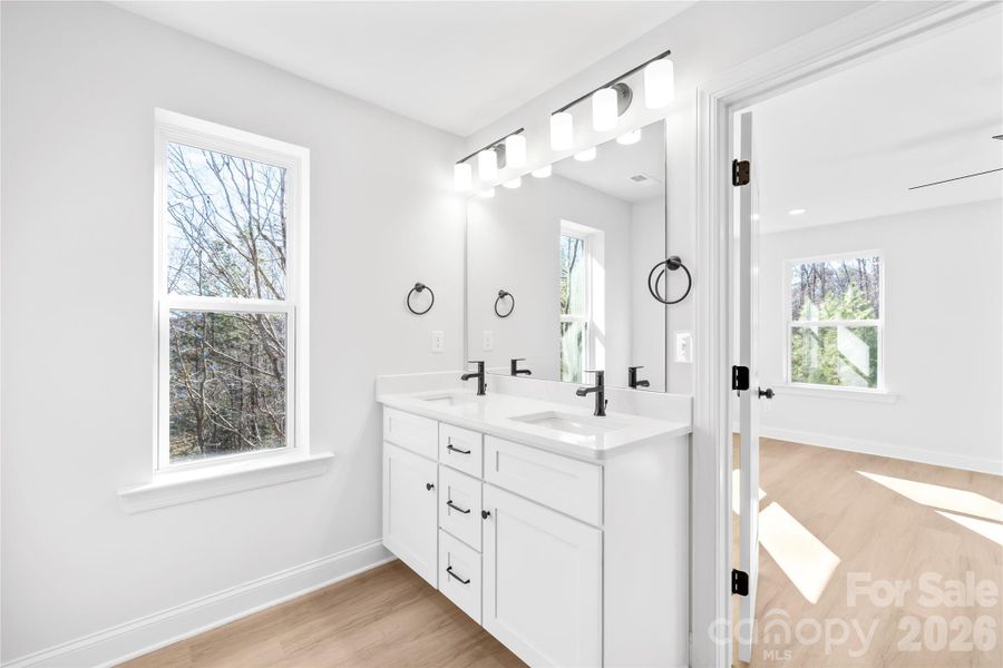 Furnished interior view inside a new home in , Kings Mountain (Image 13).