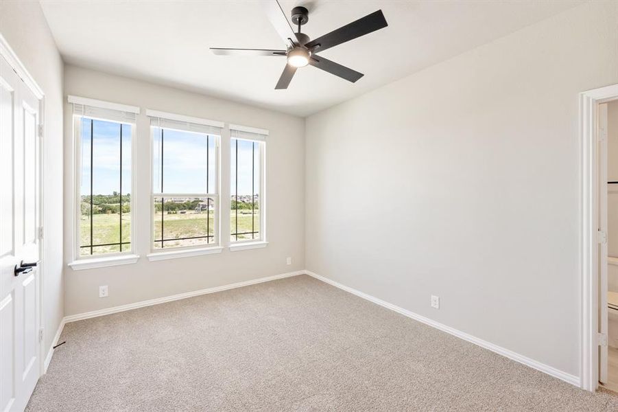 Spacious, unfurnished interior of a new home in Devonshire Classic 50-55, Forney (Image 31). Spacious, unfurnished interior of a new home in Devonshire Classic 50-55, Forney (Image 31).