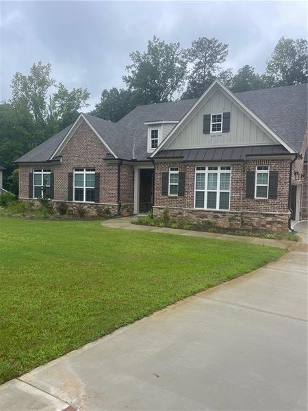 Front exterior of a new home in , Atlanta, GA, highlighting curb appeal (Image 2).