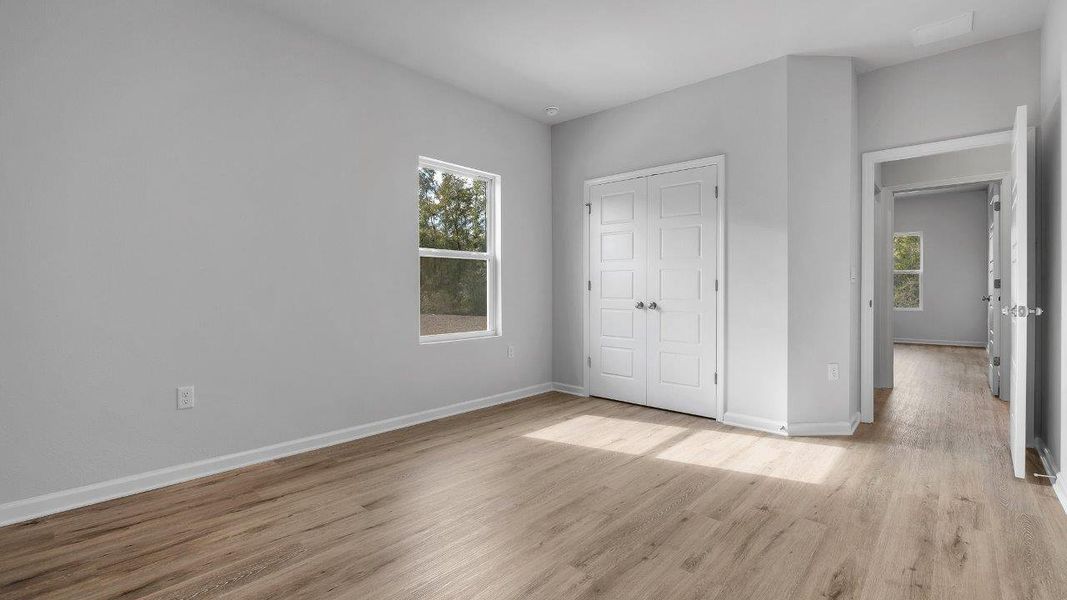 Representative unfurnished interior of a home built from the The Mckenzie by D.R. Horton in Greystone, Crawfordville (Image 32).