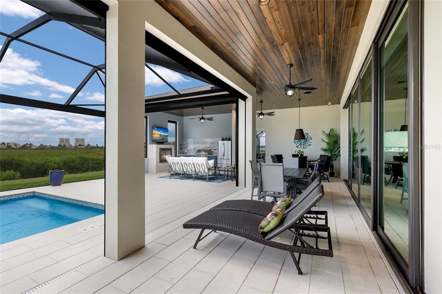 Exterior details and patio area of a home in , Palmetto (Image 30).
