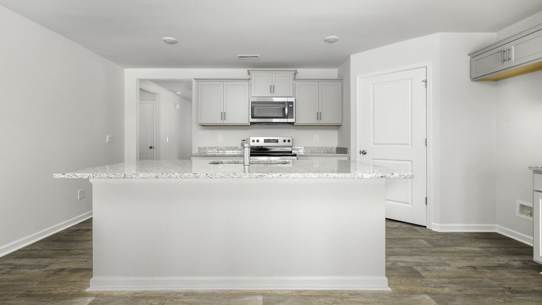 Furnished interior view inside a new home in Quail Haven, Winston-Salem (Image 8).