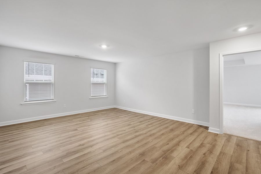 Spacious, unfurnished interior of a new home in Sweetbrier, Durham (Image 37).