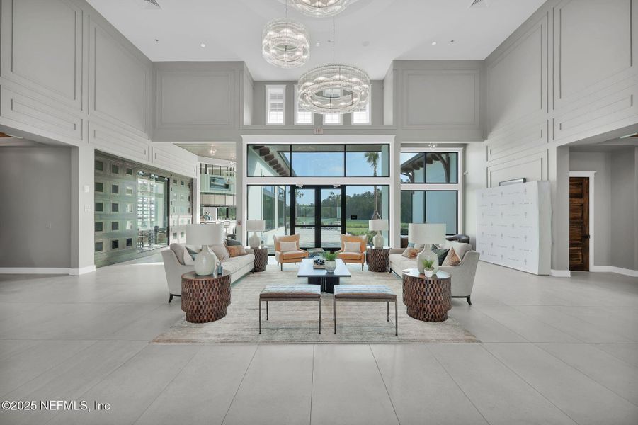 Furnished interior view inside a new home in , St. Johns (Image 28). Furnished interior view inside a new home in , St. Johns (Image 28).