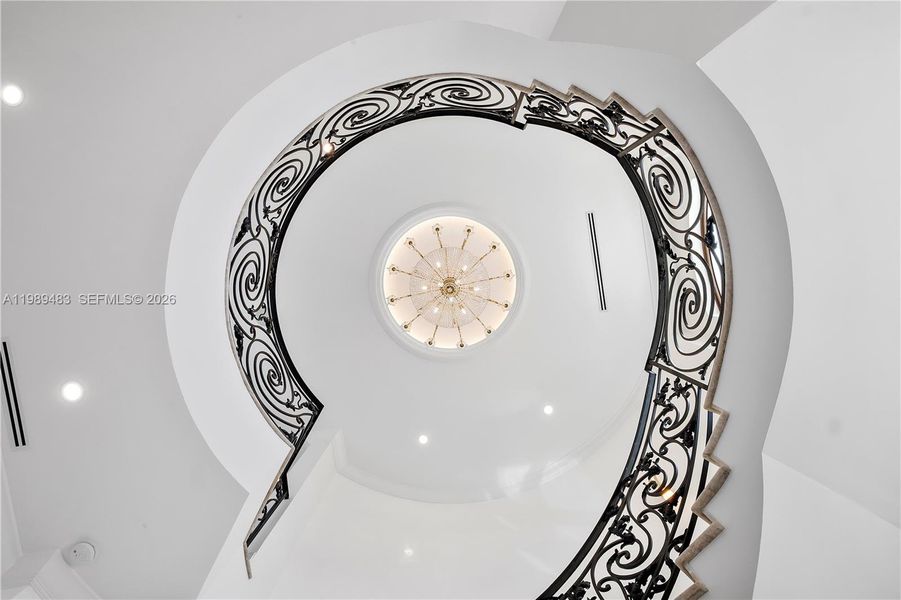 Close-up of interior finishes inside a home in , Surfside (Image 25).