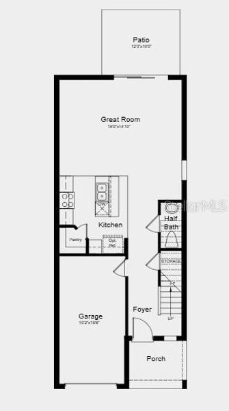 2D floor plan layout of this home in The Towns at Tiburon, Nokomis, FL (Image 3). 2D floor plan layout of this home in The Towns at Tiburon, Nokomis, FL (Image 3).