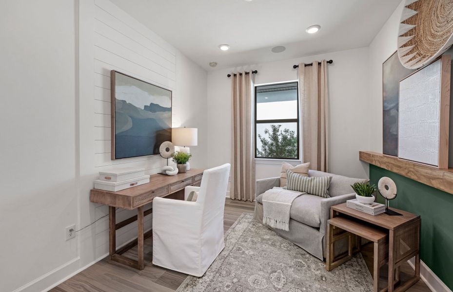 Flex room or optional den *as shown