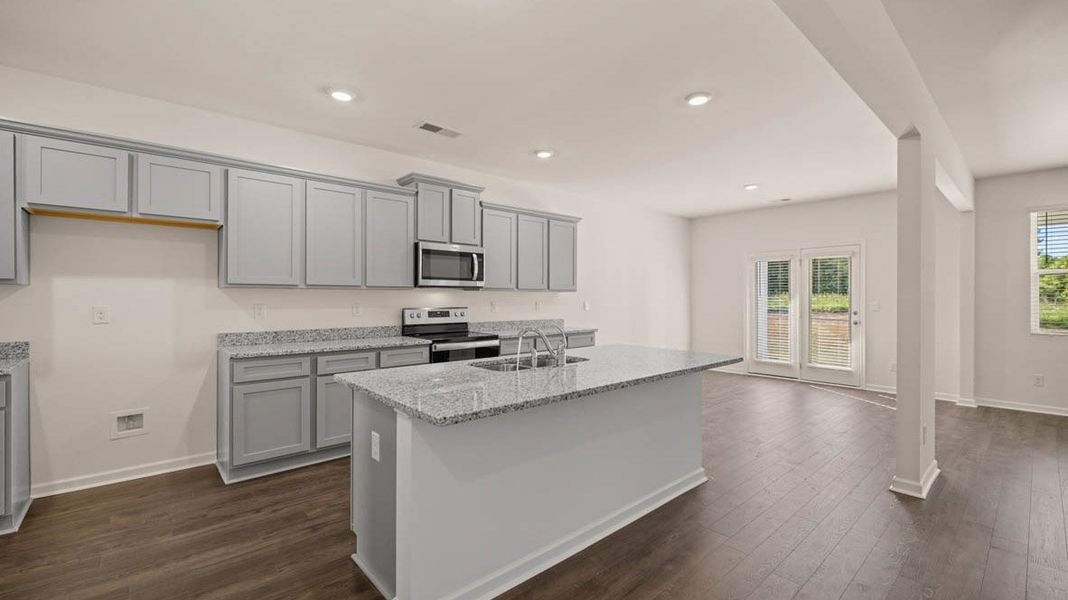 Furnished interior view inside a new home in Estates at Deer Hollow, Grovetown (Image 3).