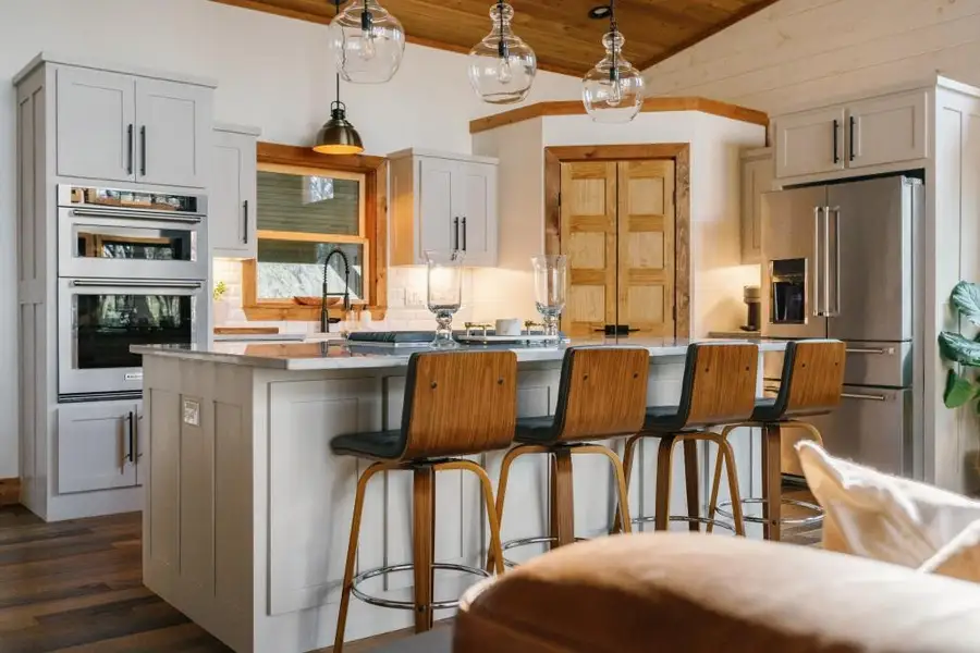 Furnished interior view inside a new home in , Mineral Bluff (Image 6).