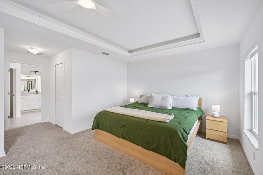 Furnished interior view inside a new home in , Palm Coast (Image 12).