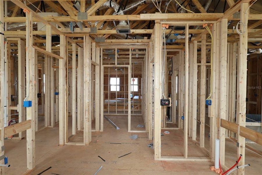 In-progress construction of a new home in Center Lake on the Park, St. Cloud, FL (Image 16). In-progress construction of a new home in Center Lake on the Park, St. Cloud, FL (Image 16).