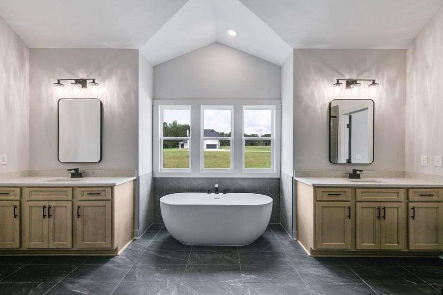 Furnished interior view inside a new home in The Meadows at Lake Circle, Buchanan (Image 16).