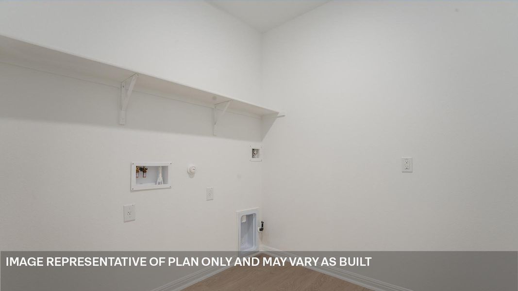 Spacious, unfurnished interior of a new home in Prairie Lakes, Buda (Image 22).