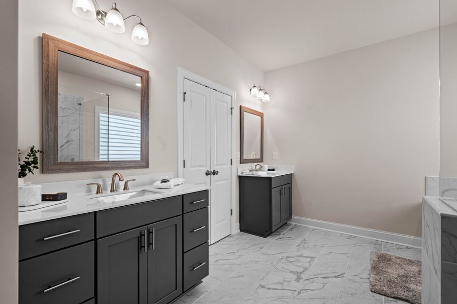 Representative furnished interior of a home built from the The Castleberry by The Providence Group in Palisades Single Family, Cumming (Image 51).