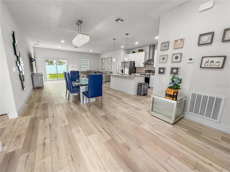 Furnished interior view inside a new home in , Ocala (Image 3).