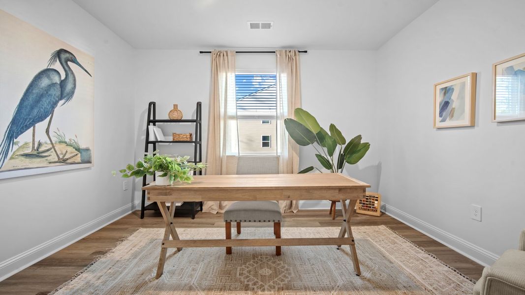 Furnished interior view inside a new home in The Lakes at North Glynn, Brunswick (Image 24).