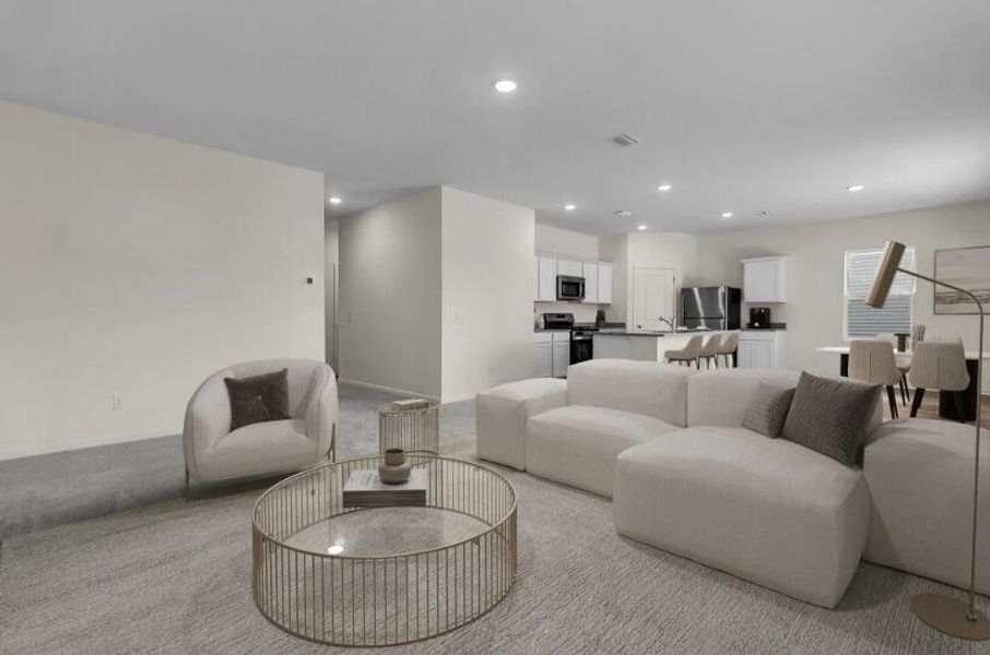 Furnished interior view inside a new home in , Ridgeville (Image 5).