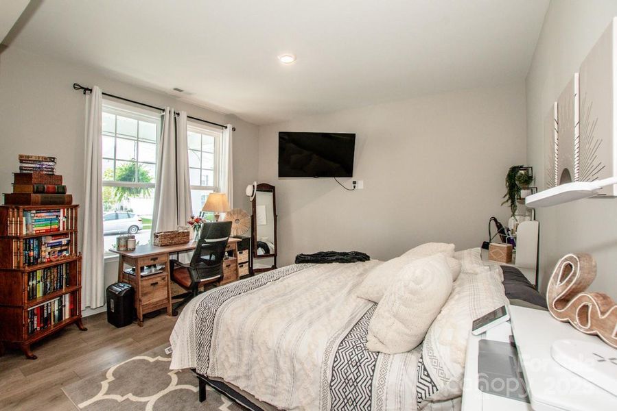 Furnished interior view inside a new home in Signature at Reid's Cove, Mooresville (Image 30).