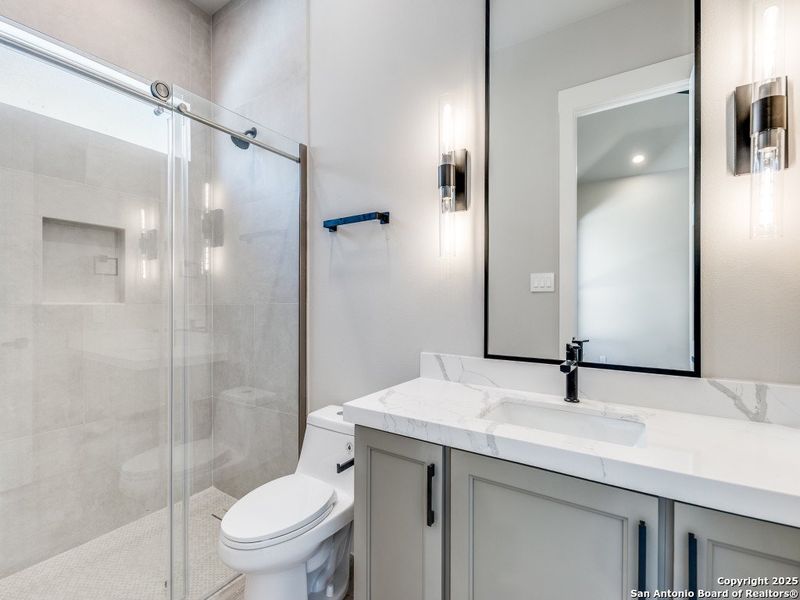 Furnished interior view inside a new home in , San Antonio (Image 10).