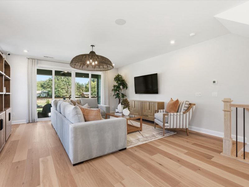 Furnished interior view inside a new home in Bellflower, Charlotte (Image 6).