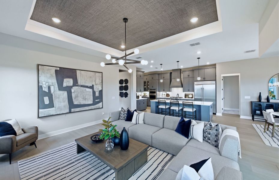 Representative furnished interior of a home built from the Renown by Del Webb in Del Webb Explore North River Ranch, Parrish (Image 14).