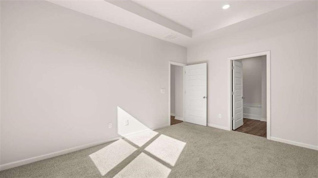 Spacious, unfurnished interior of a new home in The Reserve at Calcutta, Stockbridge (Image 21). Spacious, unfurnished interior of a new home in The Reserve at Calcutta, Stockbridge (Image 21).