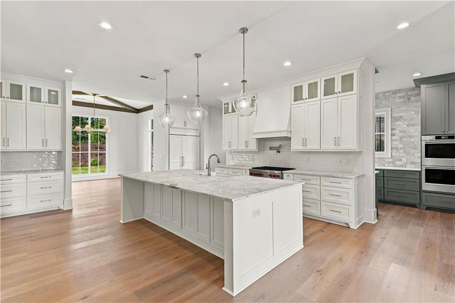 Furnished interior view inside a new home in , Dawsonville (Image 5).