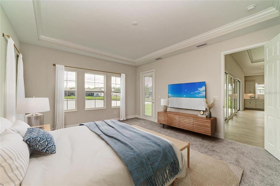 Furnished interior view inside a new home in Hawkstone, Lithia (Image 12).