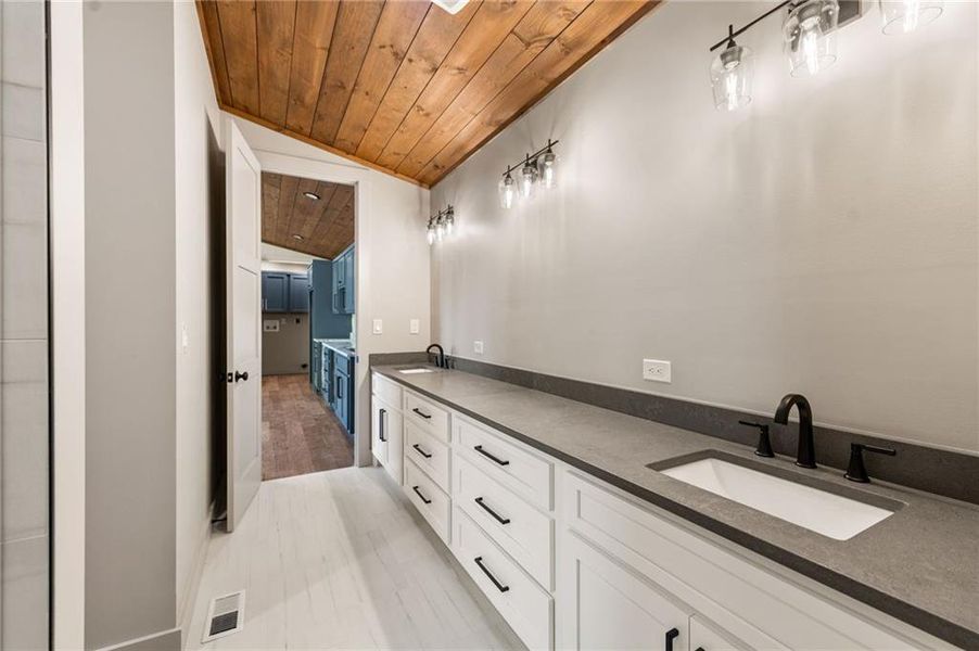 Furnished interior view inside a new home in , Blue Ridge (Image 13).