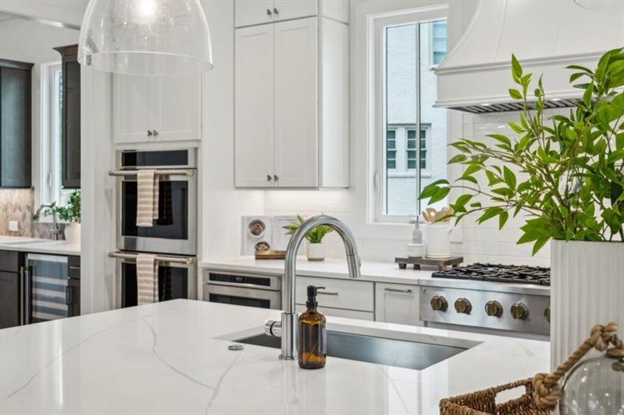 Furnished interior view inside a new home in , Atlanta (Image 34).