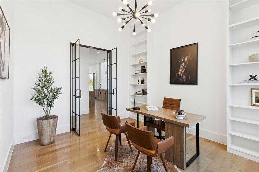 Furnished interior view inside a new home in , Bartonville (Image 32). Furnished interior view inside a new home in , Bartonville (Image 32).