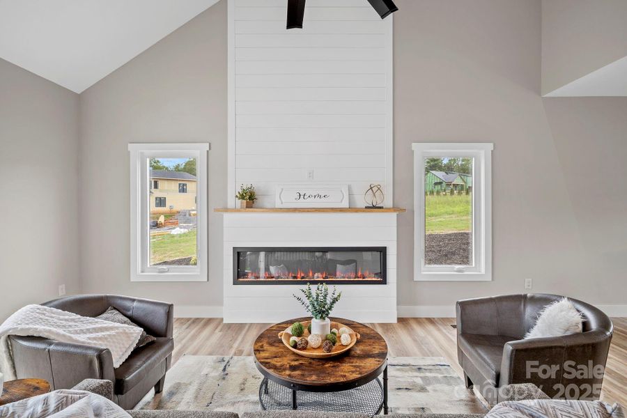 Furnished interior view inside a new home in , Asheville (Image 10).