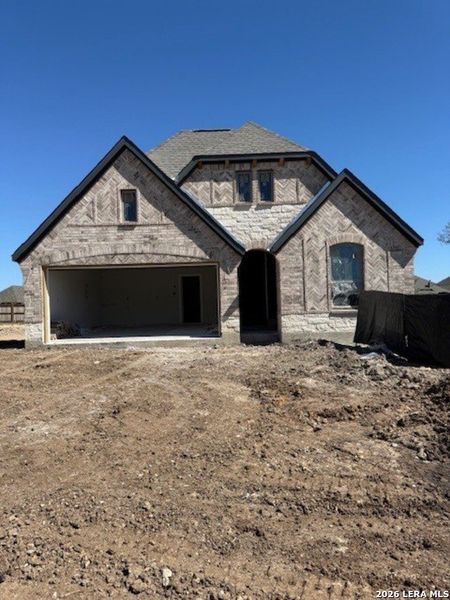 In-progress construction of a new home in Davis Ranch, San Antonio, TX (Image 4).