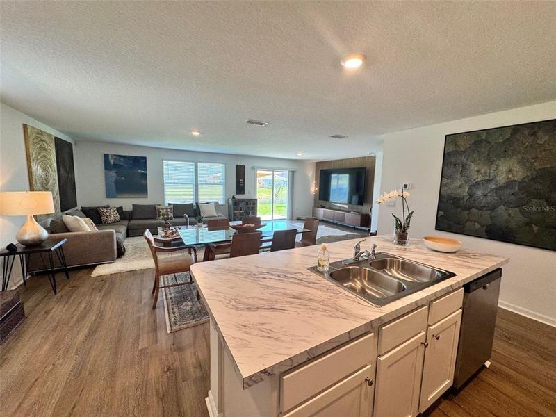 Furnished interior view inside a new home in Copes Landing, Jacksonville (Image 5).