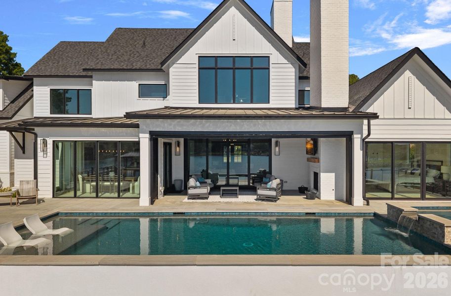 Exterior details and patio area of a home in , Cornelius (Image 3).