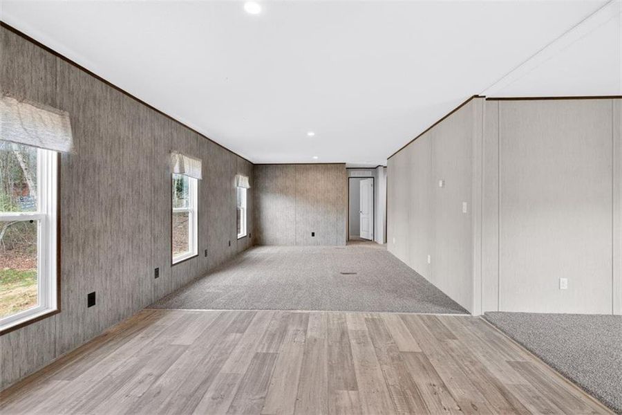 Spacious, unfurnished interior of a new home in , Royston (Image 27).