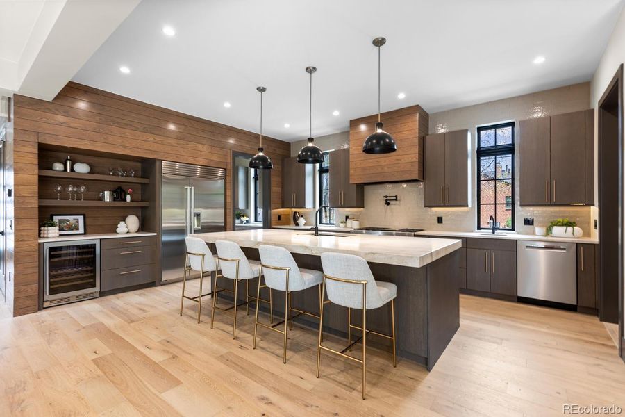Furnished interior view inside a new home in , Denver (Image 13).
