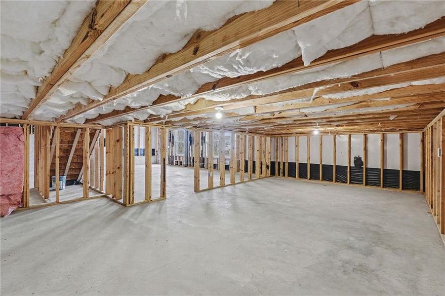 In-progress construction of a new home in , Hoschton, GA (Image 41).
