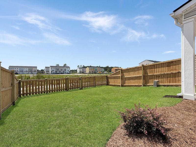 Exterior details and patio area of a home in , Summerville (Image 29).