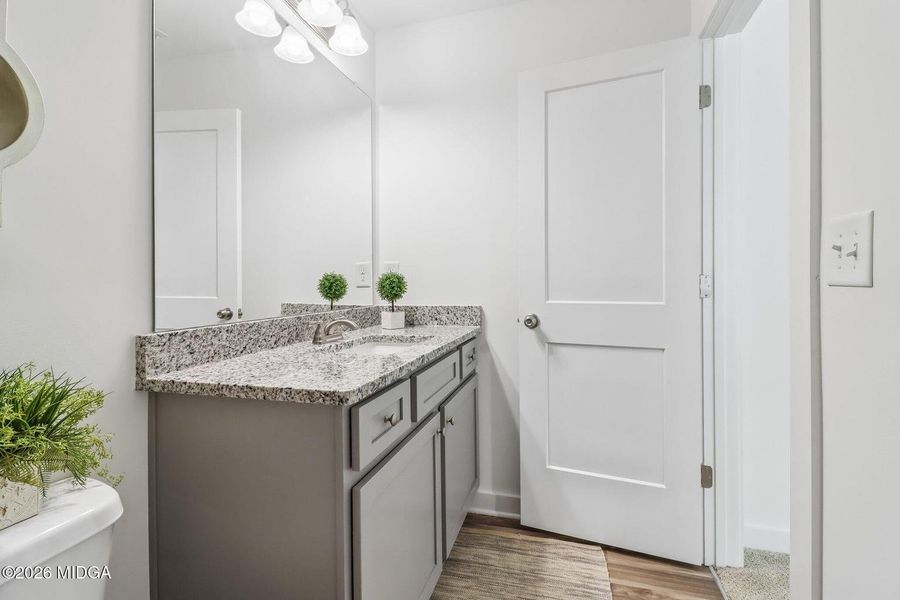 Furnished interior view inside a new home in Robins Estates, Warner Robins (Image 37).