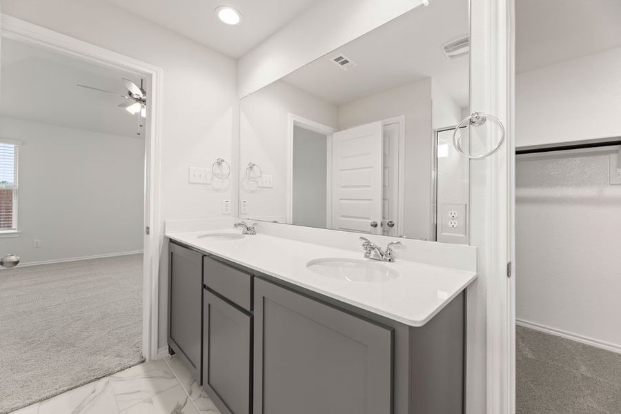 Representative exterior photo of a completed home built from the Austin by Impression Homes in Northspur, Terrell, TX (Image 24). Representative exterior photo of a completed home built from the Austin by Impression Homes in Northspur, Terrell, TX (Image 24).