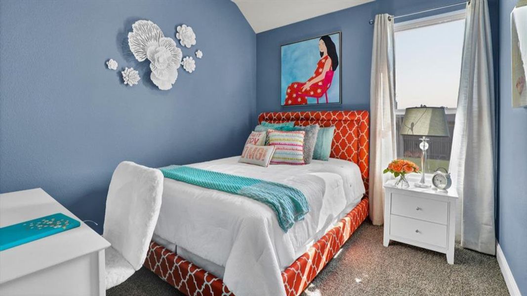 Furnished interior view inside a new home in Lakeview Pointe, Grand Prairie (Image 25).