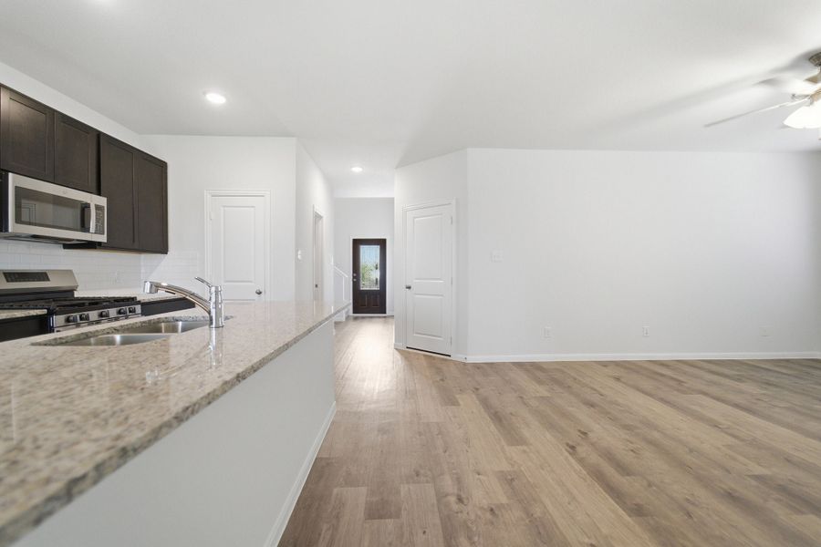Spacious, unfurnished interior of a new home in Windrose Green, Angleton (Image 22).