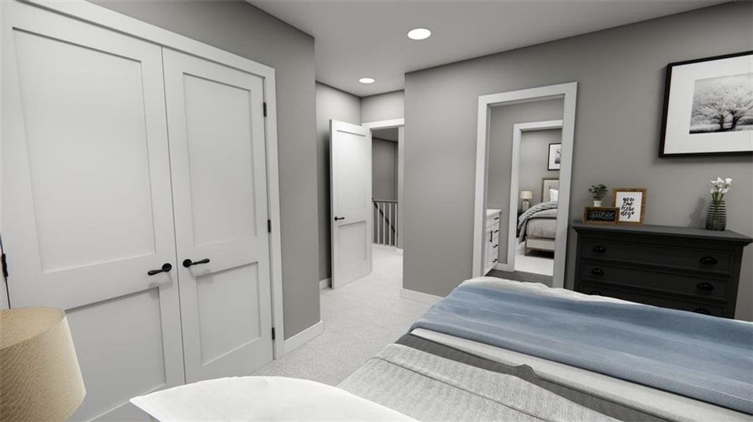 Furnished interior view inside a new home in , Carrollton (Image 18). Furnished interior view inside a new home in , Carrollton (Image 18).