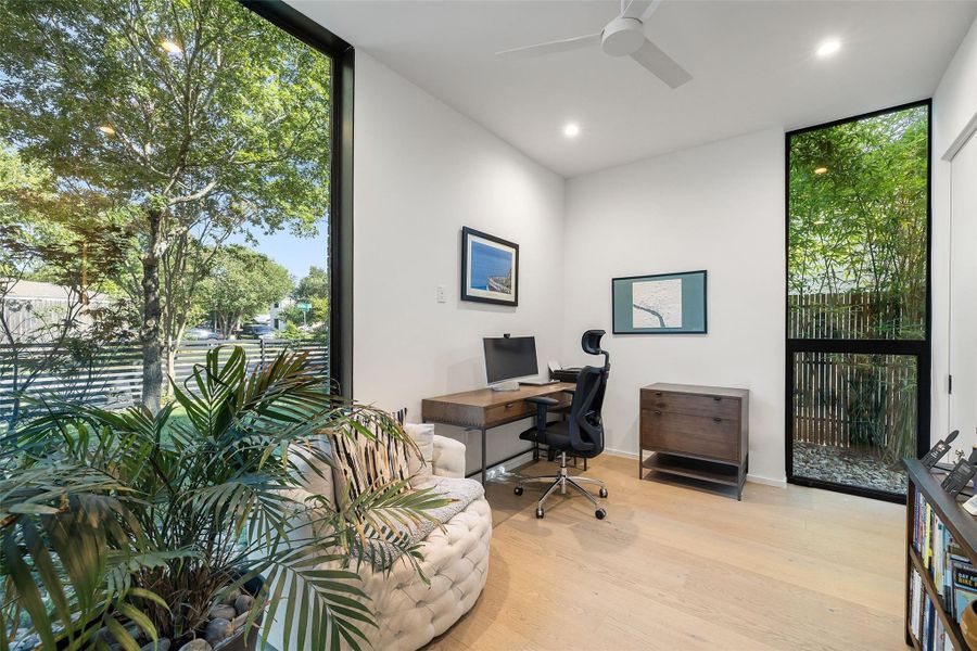 Furnished interior view inside a new home in , Austin (Image 28).