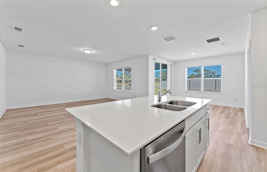 Furnished interior view inside a new home in Oakfield Lakes, Parrish (Image 5). Furnished interior view inside a new home in Oakfield Lakes, Parrish (Image 5).