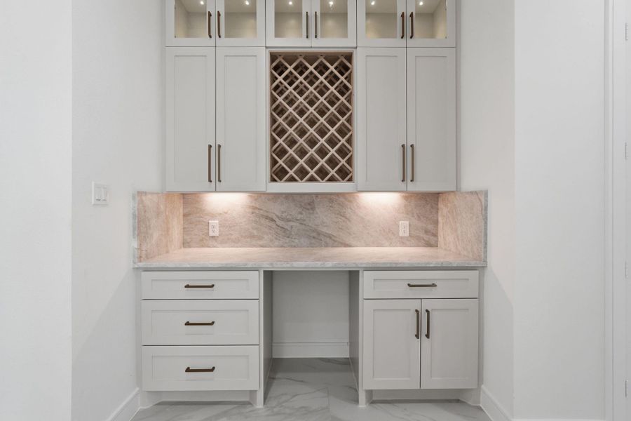 Furnished interior view inside a new home in , Willis (Image 18).