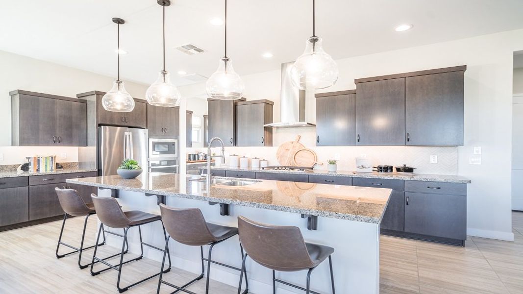 Furnished interior view inside a new home in Estrella, Goodyear (Image 17).