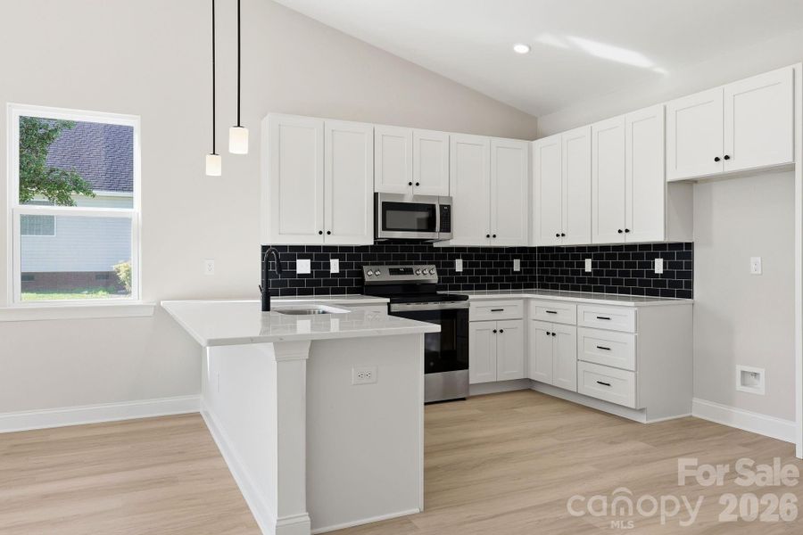 Furnished interior view inside a new home in , Oakboro (Image 6). Furnished interior view inside a new home in , Oakboro (Image 6).
