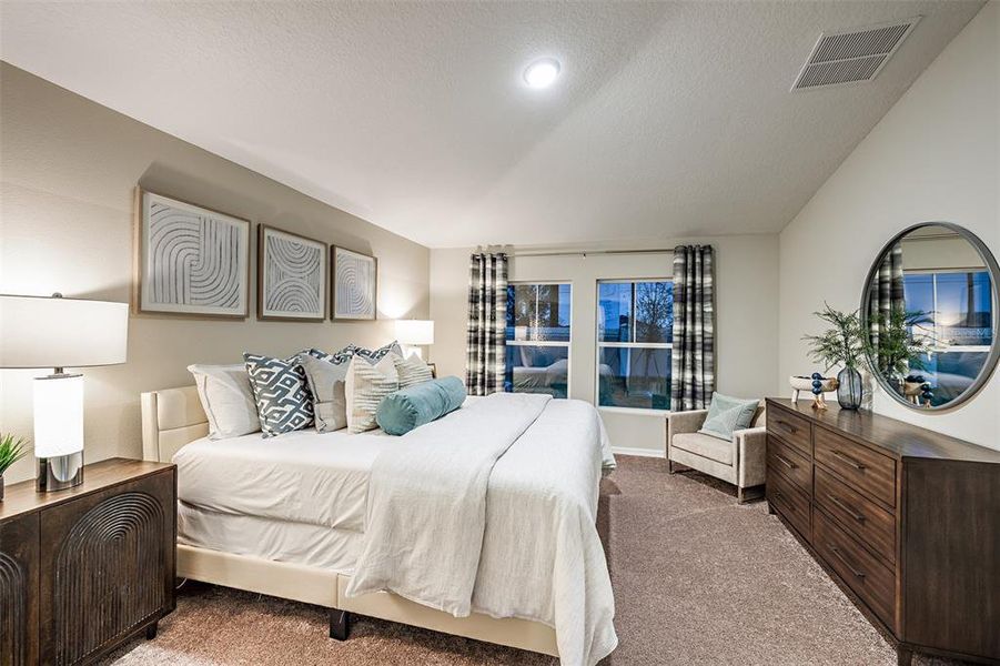Furnished interior view inside a new home in Lawson Dunes, Haines City (Image 19).